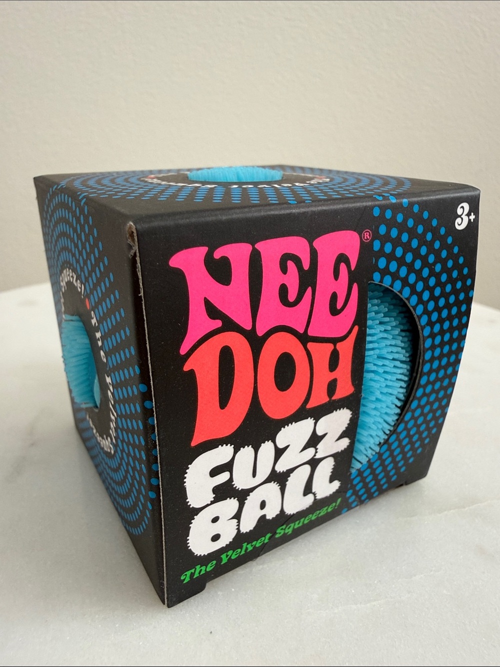 Needoh Fuzz Ball - Blue